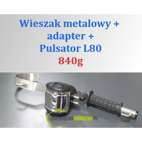 WIESZAK METALOWY Z PULSATOREM PNEUMATYCZNYM L80