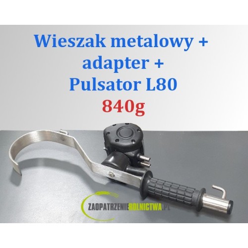WIESZAK METALOWY Z PULSATOREM PNEUMATYCZNYM L80