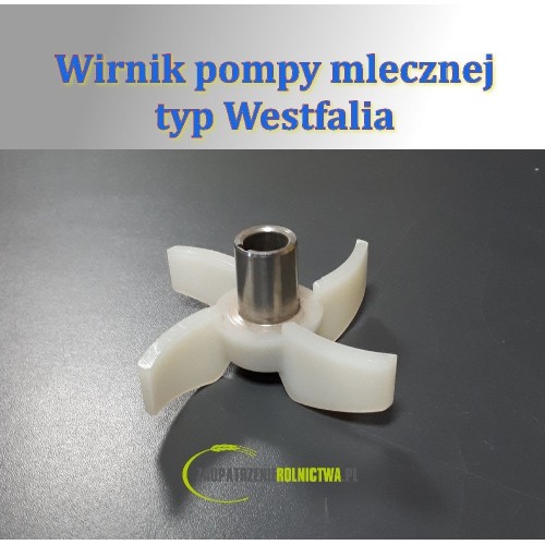 WIRNIK POMPY MLECZNEJ typ WESTFALIA