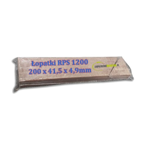 Łopatki do pompy RPS 1200 komplet 4 szt. dzielone Łopatki do pompy RPS 1200 komplet 4 szt. dzielone